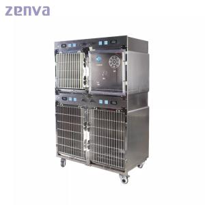 Quality Stainless Steel Veterinary Oxygen Cage Pet Infrared Therapy Cage wholesale