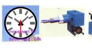 Quality movement mechanism motor for outdoor tower clock of three hand needles econd hand-GOOD CLOCK (YANTAI) TRUST-WELL CO LTD wholesale
