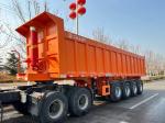 3/4 Axle Air Suspension Rear Tipping Dump Semi-trailer