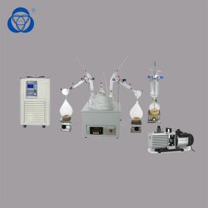 Quality Glassware Kit Short Path Molecular Distillation System With Cold Trap wholesale
