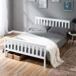 King Size Slatted Bed Base , Queen Bed Slats Luxury Strengthen ISO9001