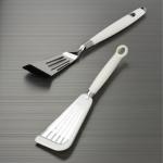 Food Set Stainless Steel Slotted Turner Heat Resistant Spatula for Nonstick