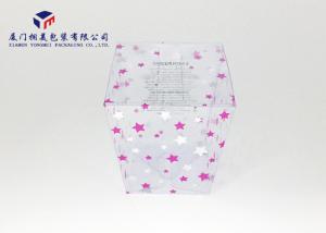 Quality Trapezoid Shape 0.3mm Clear Plastic Box Packaging Reusable Offset Printing wholesale
