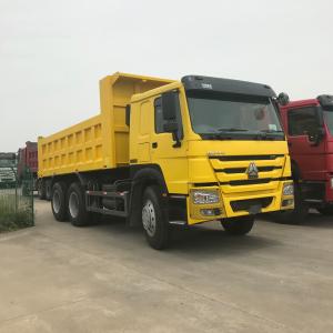 Quality ZZ3257N3447W Heavy Duty Dump Truck With HW19710 Transmission And HW76 Cabin wholesale