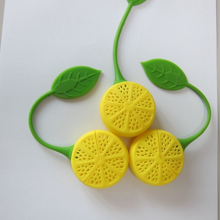 Unique silicone lemon tea infuser personalized soft food grade unique silicone tea infuser mini silicone tea container