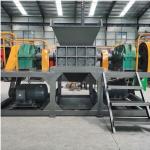 Waste Metal Shredding Machine Metal Crusher Double Shaft Shredder For Recycling