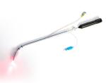 Red Light Rigid Stylet Steel Video Nasopharyngoscope with Handle Usableness