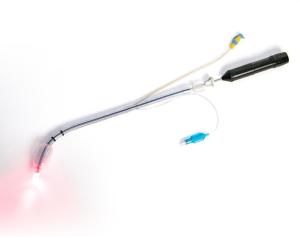 Quality Red Light Rigid Stylet Steel Video Nasopharyngoscope with Handle Usableness Medical Equipment wholesale