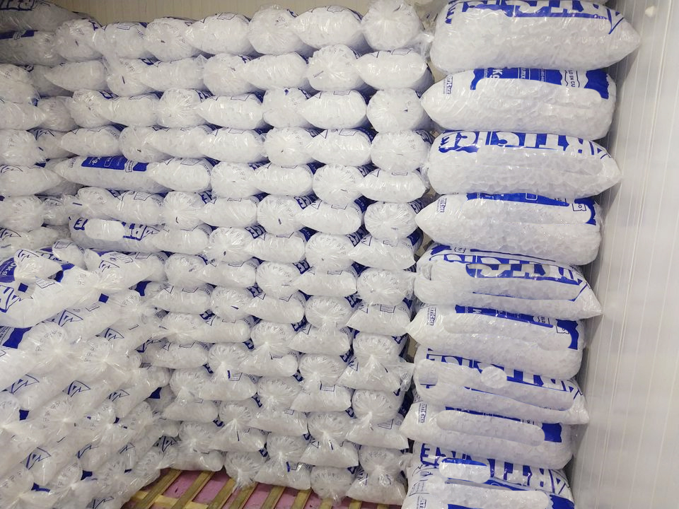 500kg/h Tube Ice Machine for Human Consumption in L1500 X W 1200 X H1800 Measurements