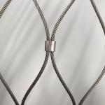 Knotted Stainless Steel Aviary Mesh Poultry Netting Zoo Animal Rope Mesh