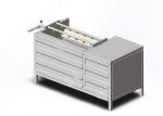 Root Vegetable Fruit Washing Machine For Potato / Carrot