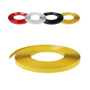 Quality One Inch Yellow Color 35 Meters Aluminum Plastic Trim Cap Colorful Trim Cap Good Selling wholesale