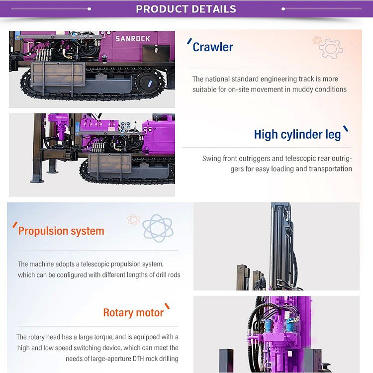 Water Well Drill Rig Hydraulic Drilling Equipment Water Well Drilling Machine For Sale