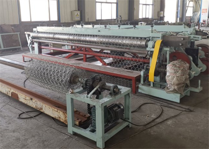 3 Twists Rock Basket 380V 50Hz Gabion Mesh Machine