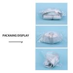 Outdoor 550ml 19oz Dog Water Bottle Dispenser White Collapsible Dog Water Feeder