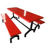 1800 X 60 X 750mm 8 Seater Split Restaurant Cafeteria Dining Table
