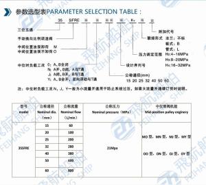 Quality Marine Marine Manual Proportional Flow Compound Valve 35SFRE Series Selection Standard wholesale