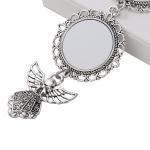 Sublimation Blank Metal Brooch Pendants Sublimation Brooches Pendant