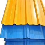 Decoiling Corrugated Galvanized Colour Coated Roofing Sheet Anticorrosion