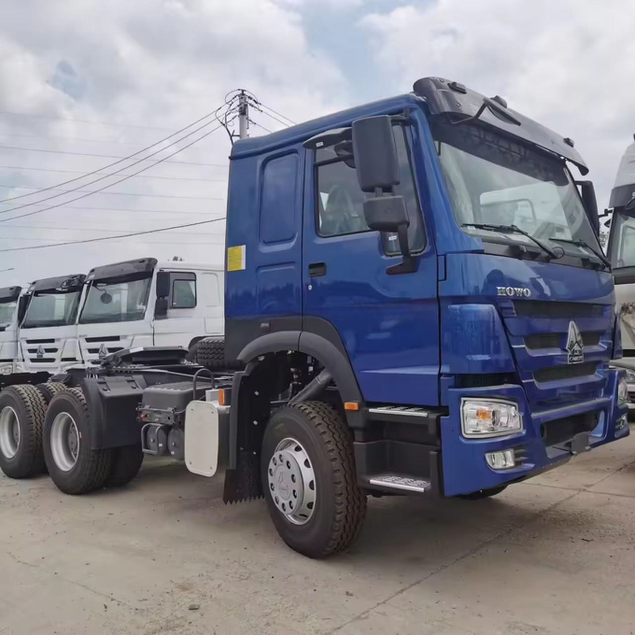 6x4 400HP Tractor Head Sinotruk Howo Tractor Trucks 31-40T Load Capacity