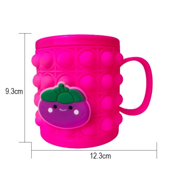 High Durability Silicone Baby Cups Food Grade Drinking Non Stick Temperature
