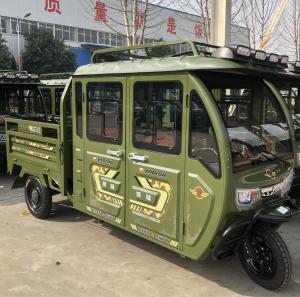 Quality Semi Enclosed 50km/H 330kg Electric Cargo Tricycle wholesale