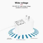 12V 1A Fast Charging Power Adapter 100VAC - 240VAC 12W Power Adaptor