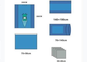 Quality Neuro Sterile Surgical Packs PE SMS Non Static wholesale