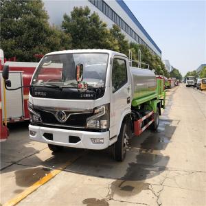 Quality 4X2 EUOR 6 DONGFENG 126HP 5000 LITERS WATER TANKER WATER CART WATERING VEHICLE wholesale