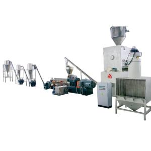 Quality Granule Extruder Machine for Customized Wood Plastic Production Line in Manufacturing wholesale