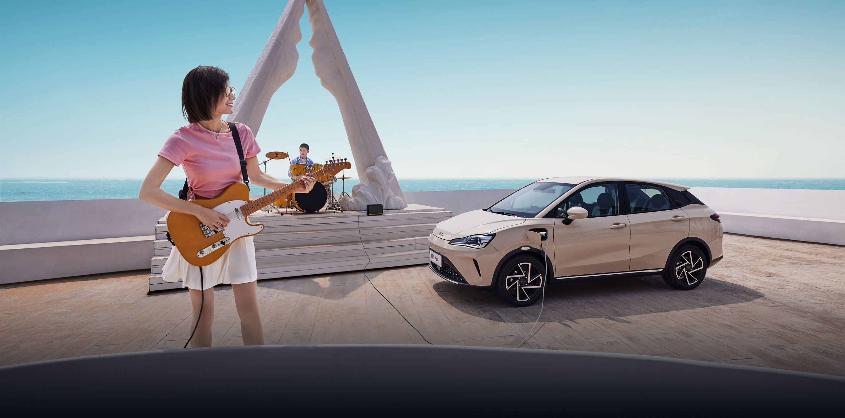 Lithium Battery Nezha AYA EV SUV 318KM 401KM Edition Comfortable Luxury