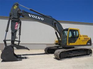 Quality Korea Used Volvo Excavator for sale Second Hand EC210B Jindongyu Machinery wholesale