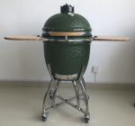 Smoker Lighter Garden Ceramic Green 22 Inch Kamado Grill
