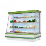 Hypermarket Vegetable / Meat Commercial Display Freezer