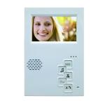 CAT 5 Apartment Video Doorbel Intercom System 1000TVL 7 Inch Video Door Phone