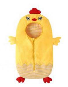 Quality 100x55x40CM Yellow Outside Washable Cute Sleeping Bags For Tweens wholesale