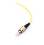 G657A1 Single Mode Fiber Jumpers , FC/UPC-FC/UPC Yellow Fiber Patch Cable