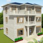Steel Casas Prefabricadas 100 M.2 Building Warehouse for Carport and Office