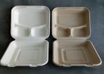 3 Compartment Biodegradable Disposable Microwave Fast Food Container