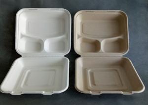 Quality 3 Compartment Biodegradable Disposable Microwave Fast Food Container wholesale