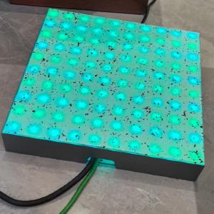 Quality Full Color LED Abyss Floor Tile Light 3D Induction Floor Tile Bar Dance Floor Tile Light wholesale