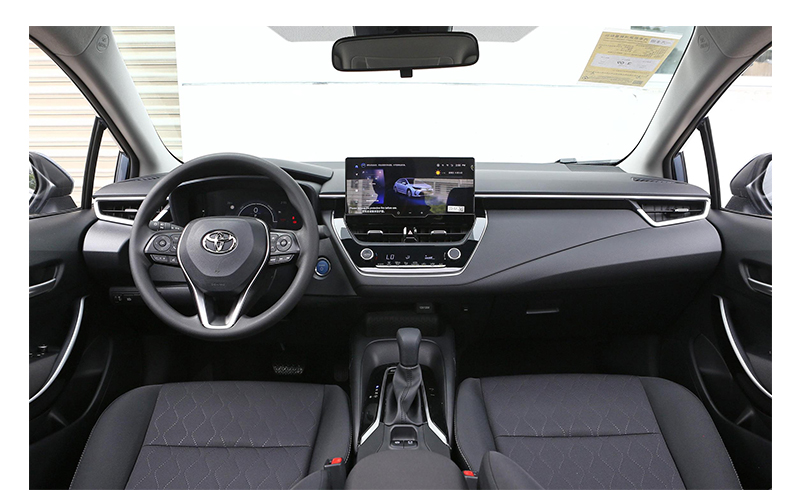 2024 To-yota Coro-lla Hybrid 1.8L Engine Auto Gear Box Right Steering Car Fabric Seats Car Entertainment System R16 Tires