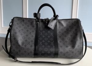 Quality Grey Men'S Genunie Leather Womens Travel Handbag Business Style wholesale