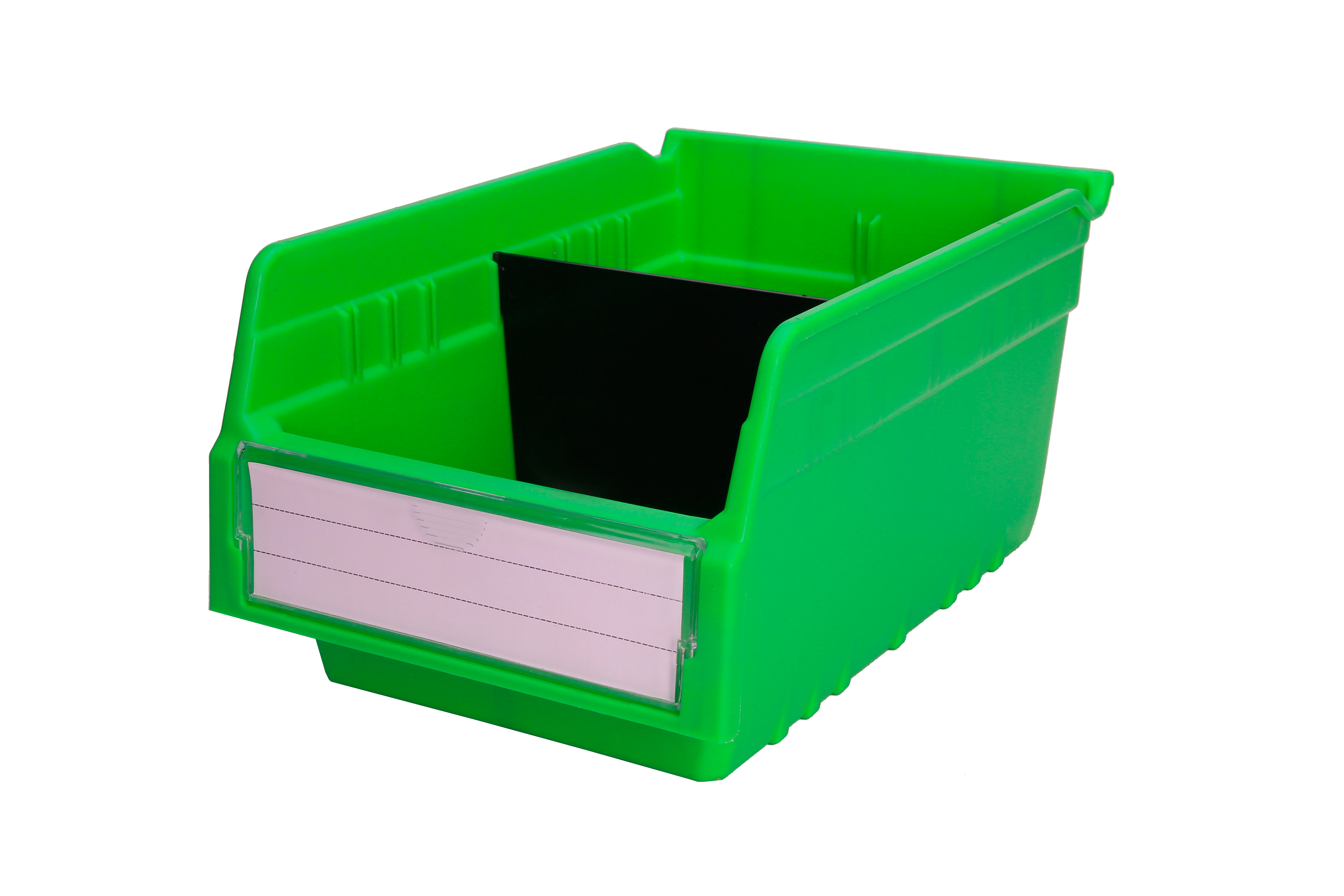 Industrial Storage Made Easy Durable Plastic Bin with Dividers and Customizable Color