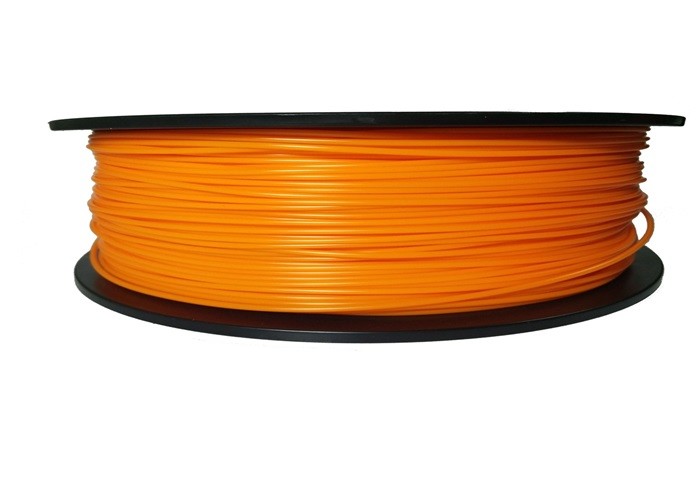 Orange 1.75mm 2.2lb 1kg PLA 3D Printing Plastic Filament For Filament Extruder