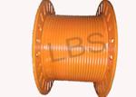 Helical Spiral Grooved Drum Orange Winch Drum SS304 Material GJB Standard