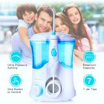 Small Home Electric Countertop Water Flosser 25-125psi Oral Hygiene Care