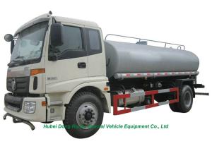 Quality FOTON Road Clean Water Tank Lorry 12000L With Water Pump Sprinkler For Water Delivery and Spray wholesale