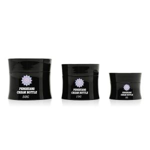 Quality PET Cap Cosmetic Skin Care Plastic Cream Jar Printing wholesale