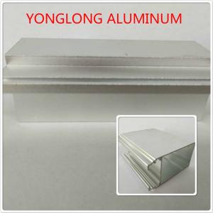Quality Silver Color Polished Aluminium Alloy Profiles T5 For Window / Door Materials wholesale